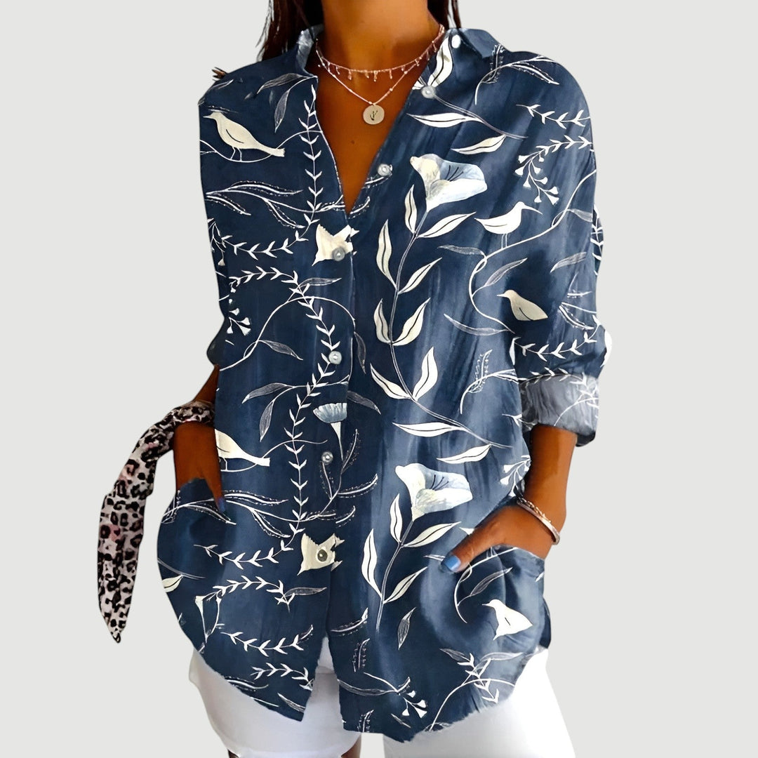 Josefine - Blouse With Colorful Design