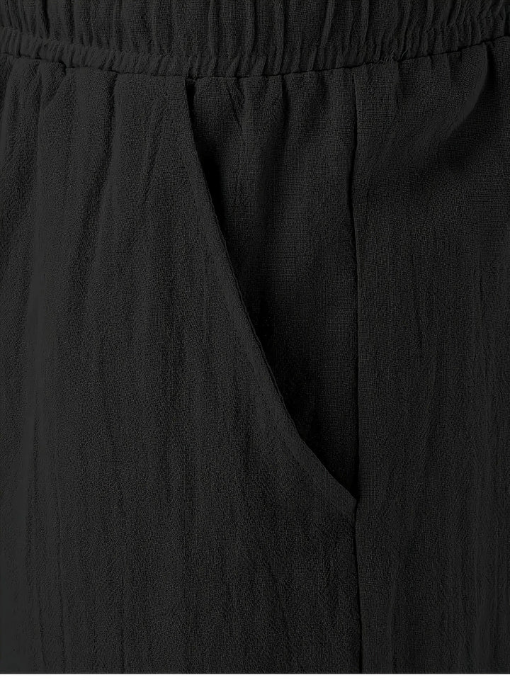 Oskam - Summer Cotton Shorts With Loose Fit