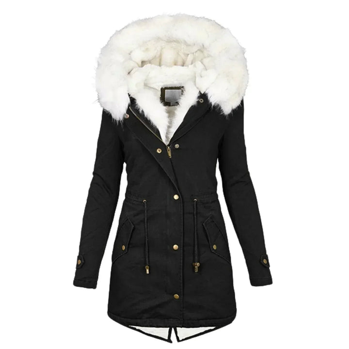 Giulia - Winter coat with faux fur lining