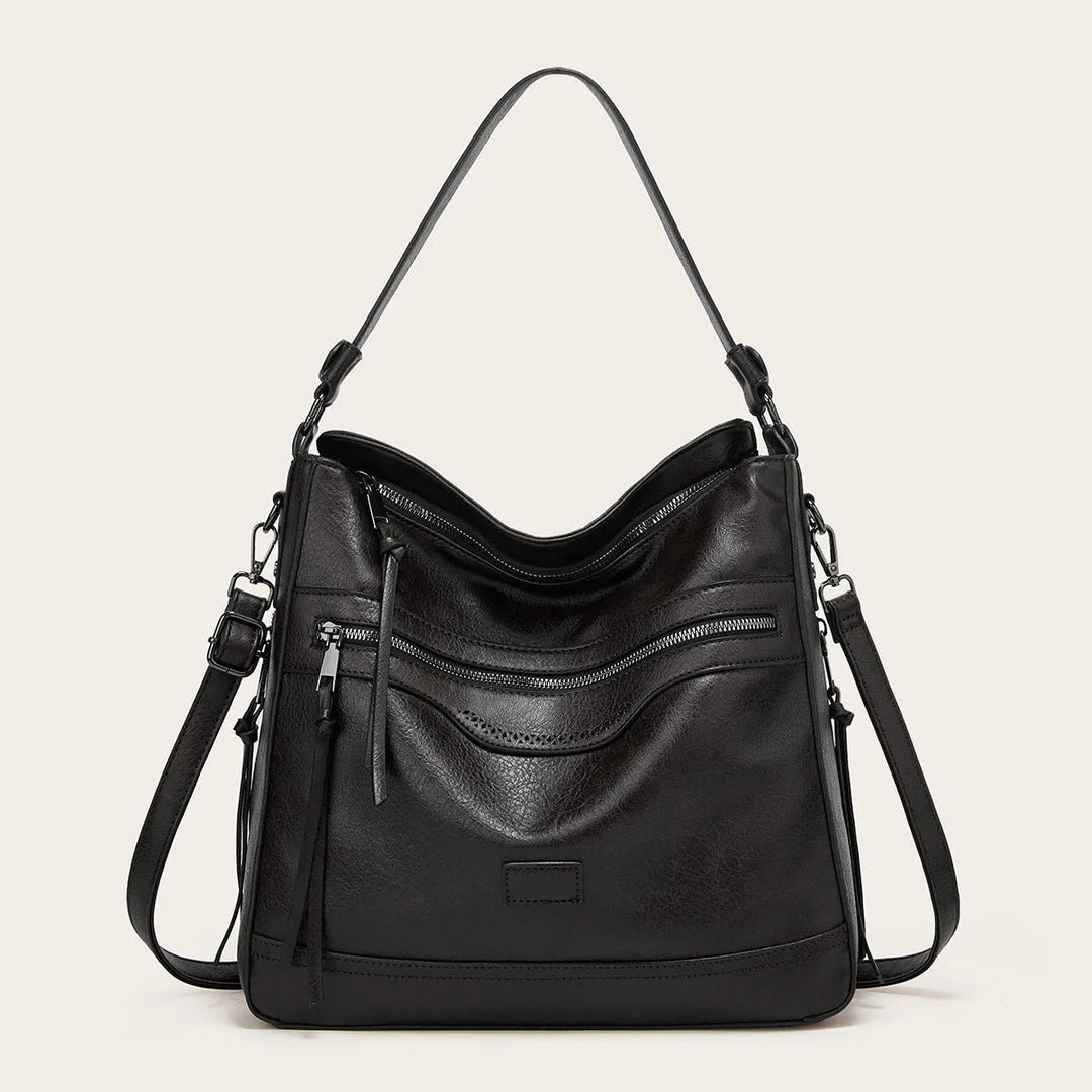 Zoe™ Vintage Charm | Shoulder Leather Bag